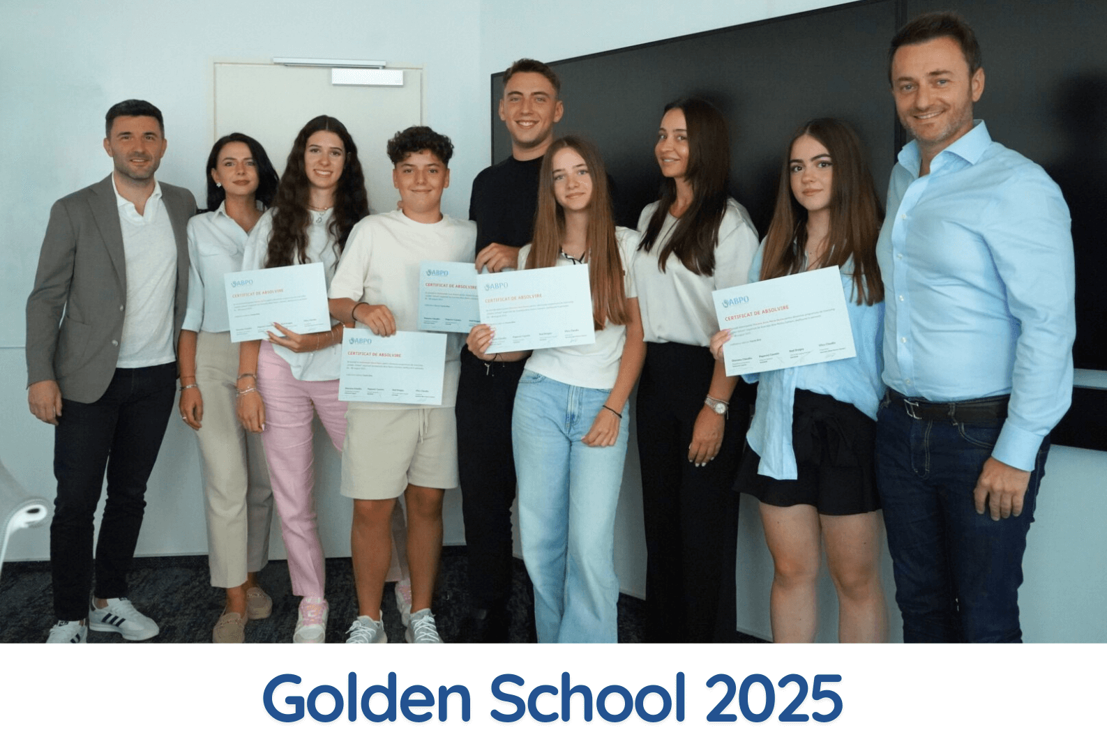 Golden School – Tinerii de azi, liderii de mâine