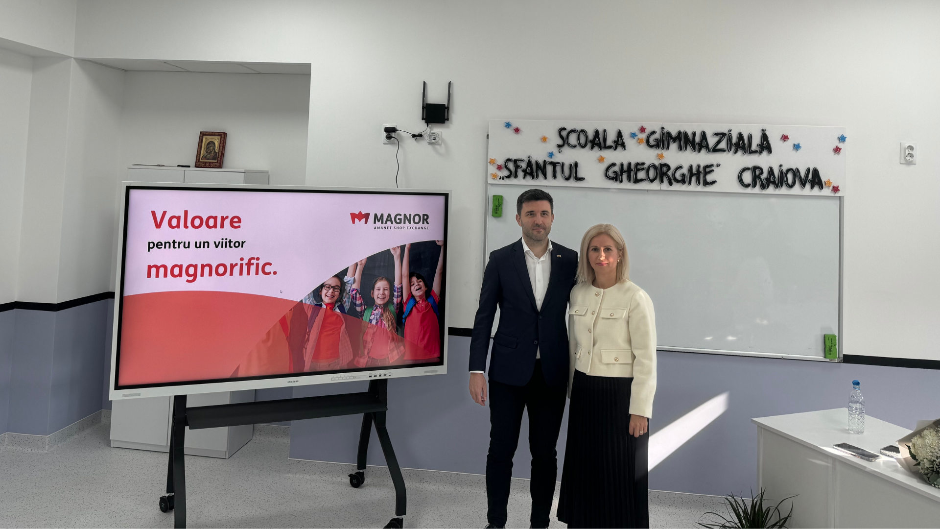Sponsorizare Școla Gimnazială „Sf. Gheorghe”